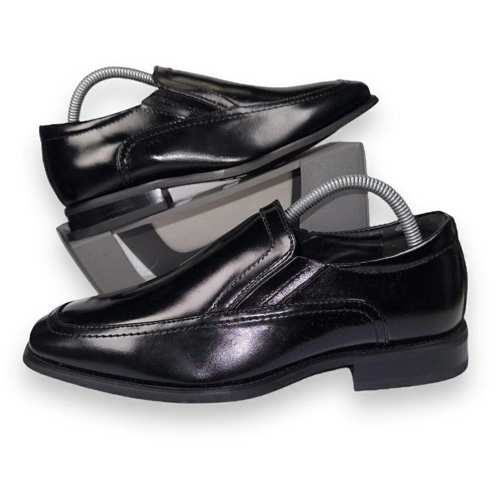 Stacy Adams Felton Square Toe Dress Loafers‎ Black 20113-001 Men's 8M